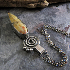 Que Sera Stone Pendant Necklace