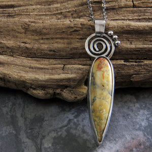 Que Sera Stone Pendant Necklace