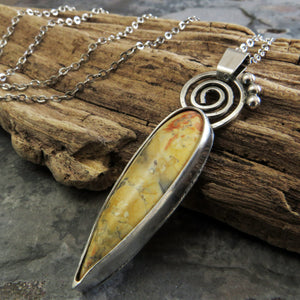 Que Sera Stone Pendant Necklace