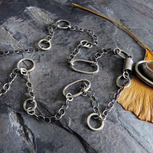 Landscape Jasper Pendant Necklace
