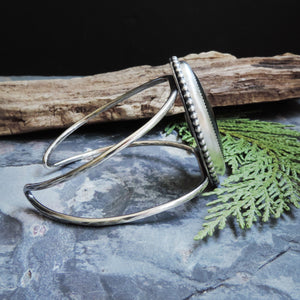 Labradorite Sterling Silver Cuff Bracelet