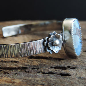 sterling silver turquoise cuff bracelet