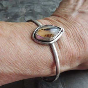 Montana Agate Cuff Bracelet