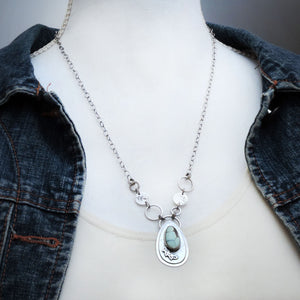 Poseidon Variscite Nature Inspired Necklace