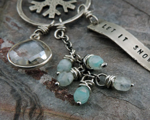 Snowflake Charm Necklace