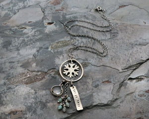 Snowflake Charm Necklace