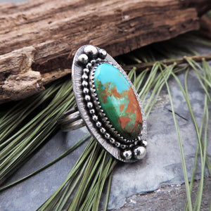 Sky Song Turquoise Gemstone Ring - Size 7.5