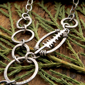 Royston Ribbon Turquoise Pine Tree Necklace