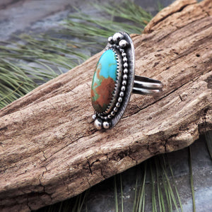 Sky Song Turquoise Gemstone Ring - Size 7.5