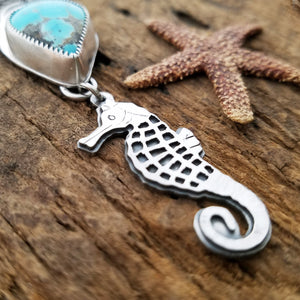 sterling silver seahorse ocean and beach jewelry 
