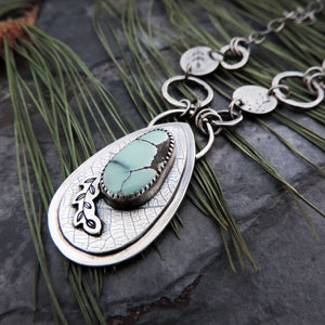 Poseidon Variscite Nature Inspired Necklace