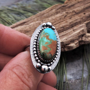 Sky Song Turquoise Gemstone Ring - Size 7.5