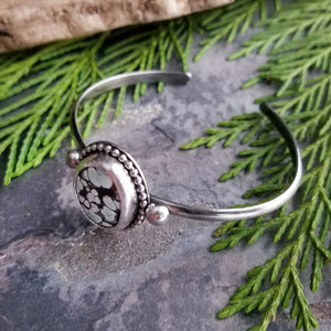 Poseidon Variscite Cuff Bracelet