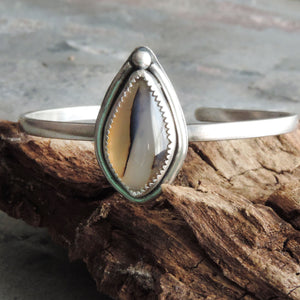 Montana Agate Cuff Bracelet