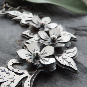 cherry blossom botanical jewelry