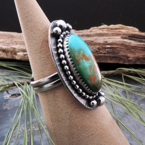 Sky Song Turquoise Gemstone Ring - Size 7.5