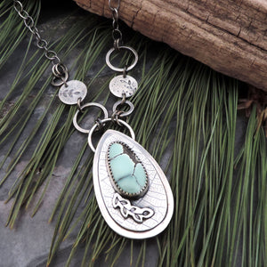 Poseidon Variscite Nature Inspired Necklace