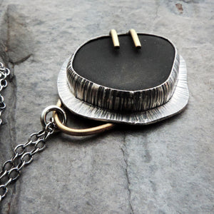 sterling silver artisan necklace