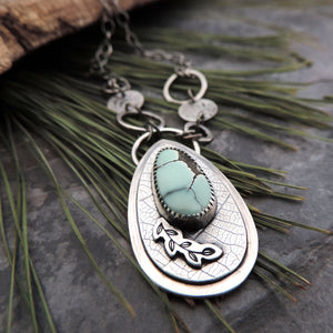 Poseidon Variscite Nature Inspired Necklace