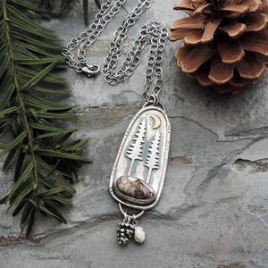 Between Two Pines Wild Horse Turquoise Necklace